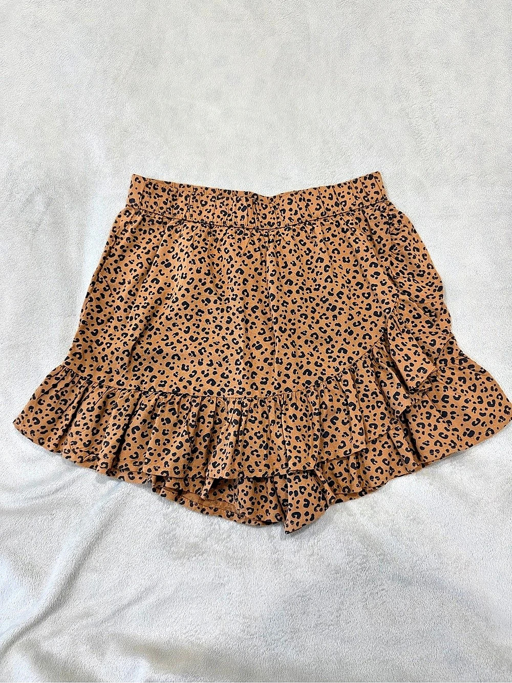 Jumping Beans Girls Animal Print Ruffle Skort